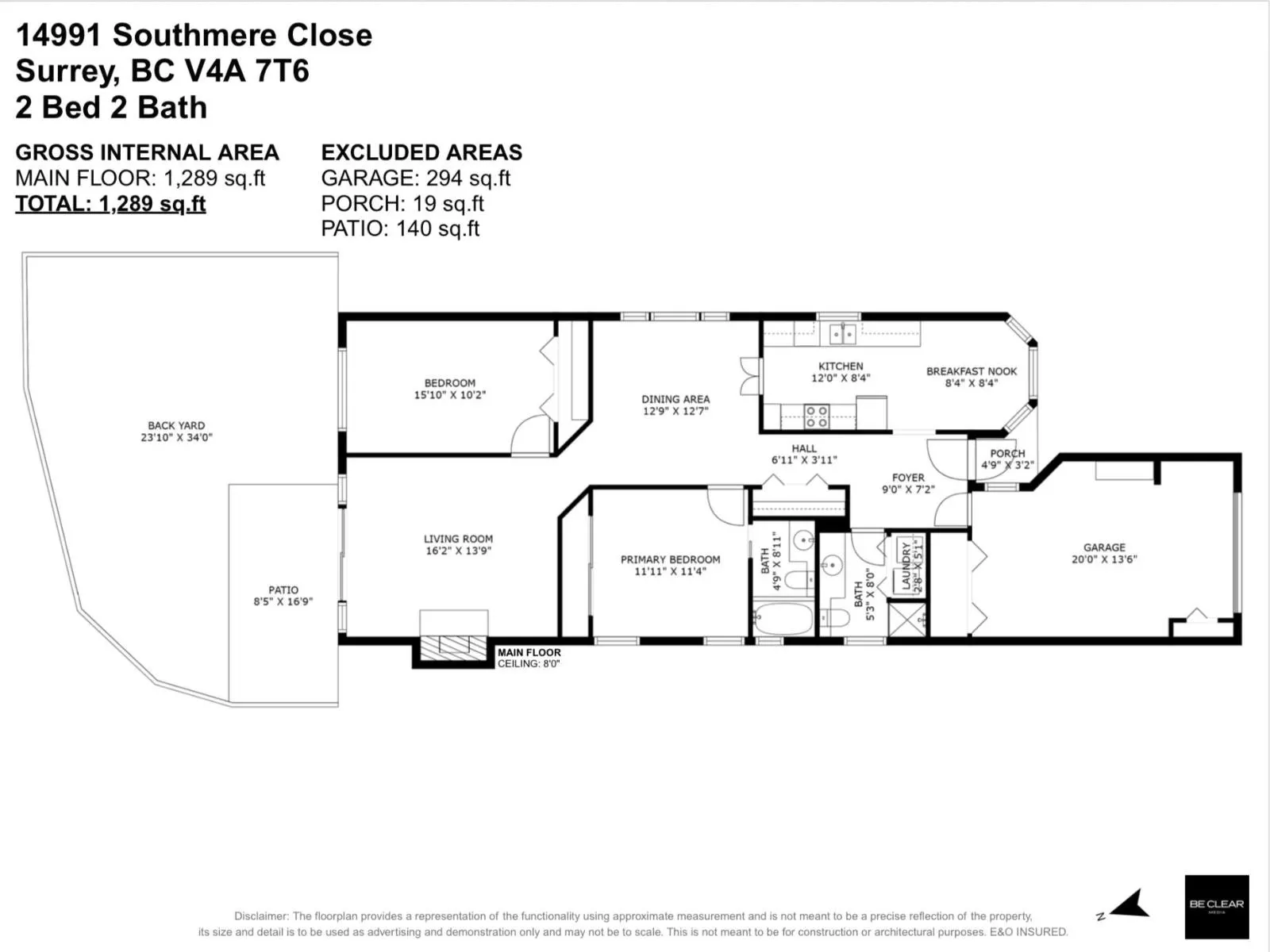 14991 SOUTHMERE CLOSE