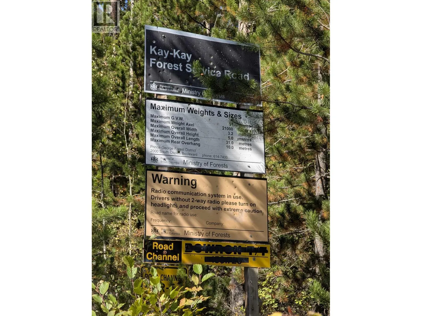 DL 4185 KAYKAY FOREST SERVICE ROAD