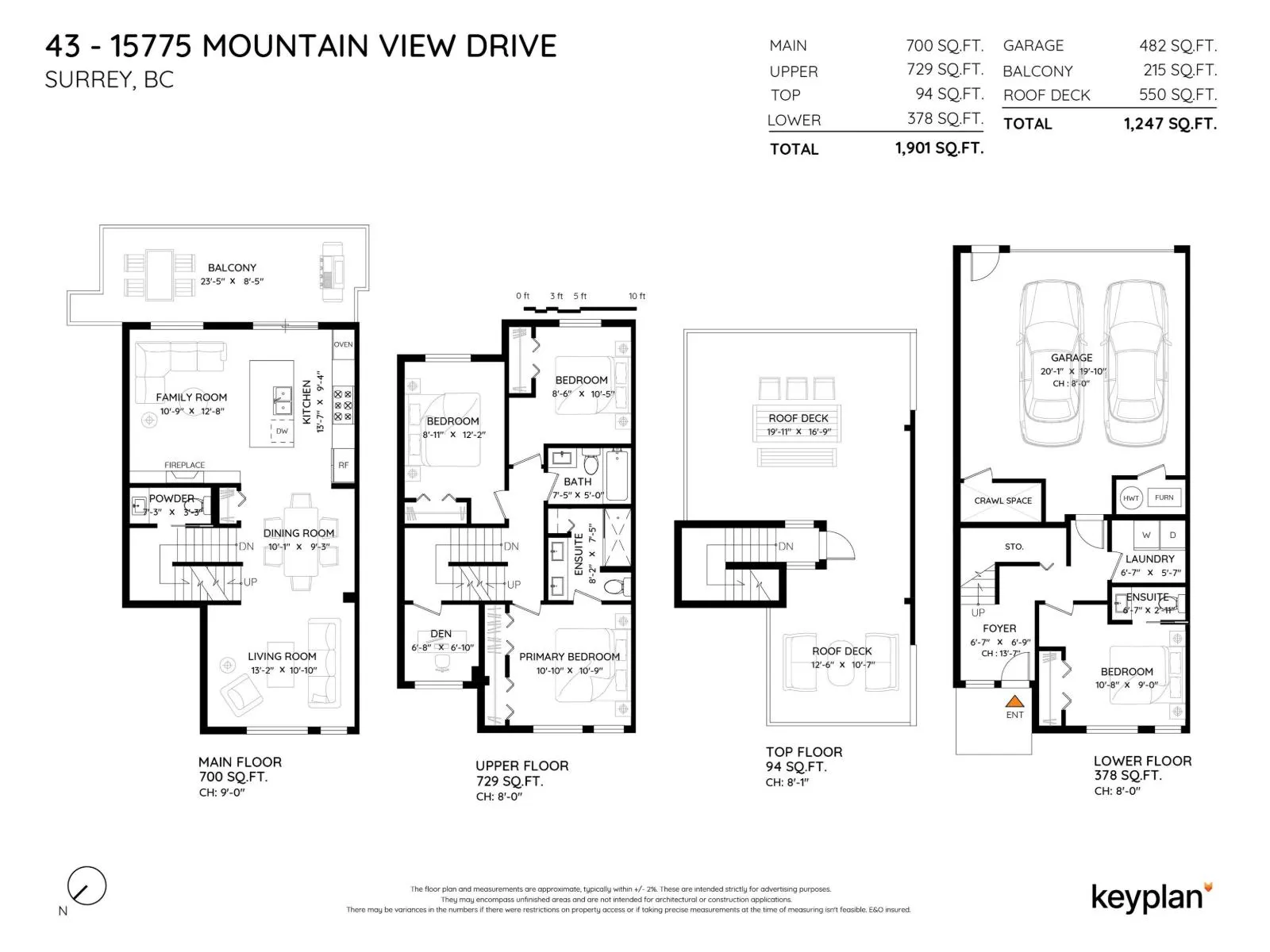 43 15775 MOUNTAIN VIEW DRIVE