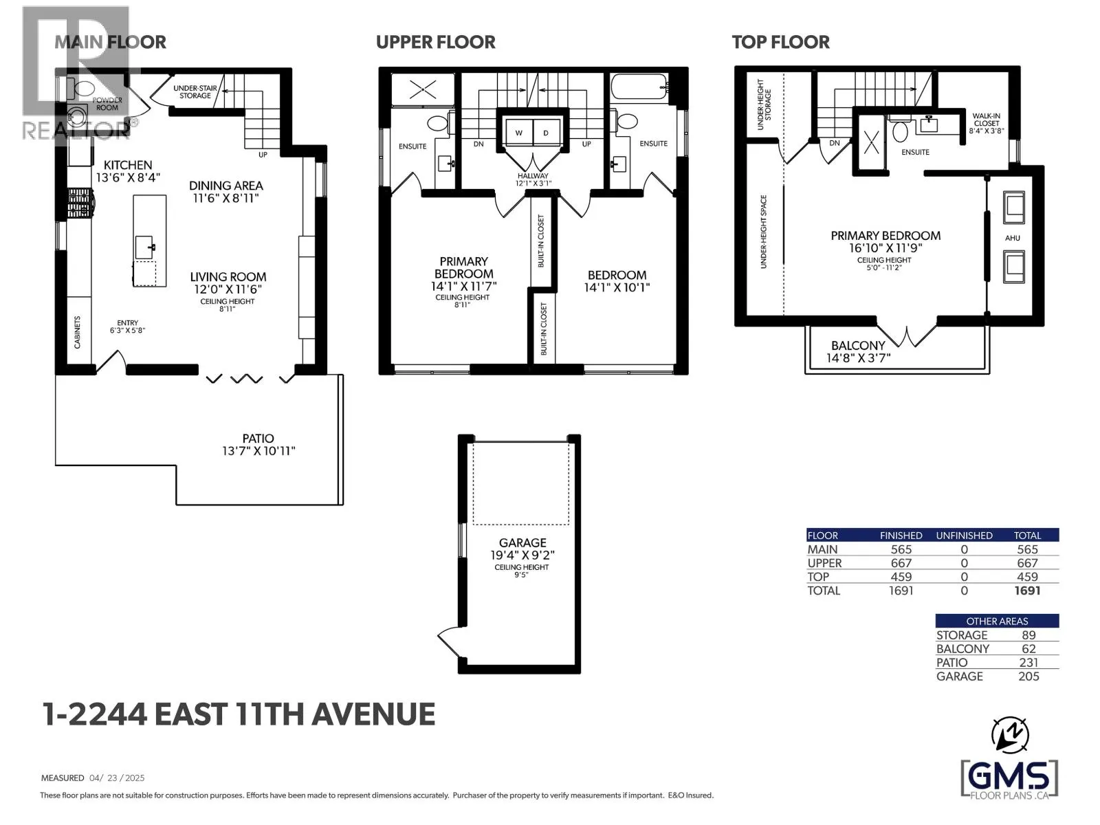 #1 2244 E 11TH AVENUE