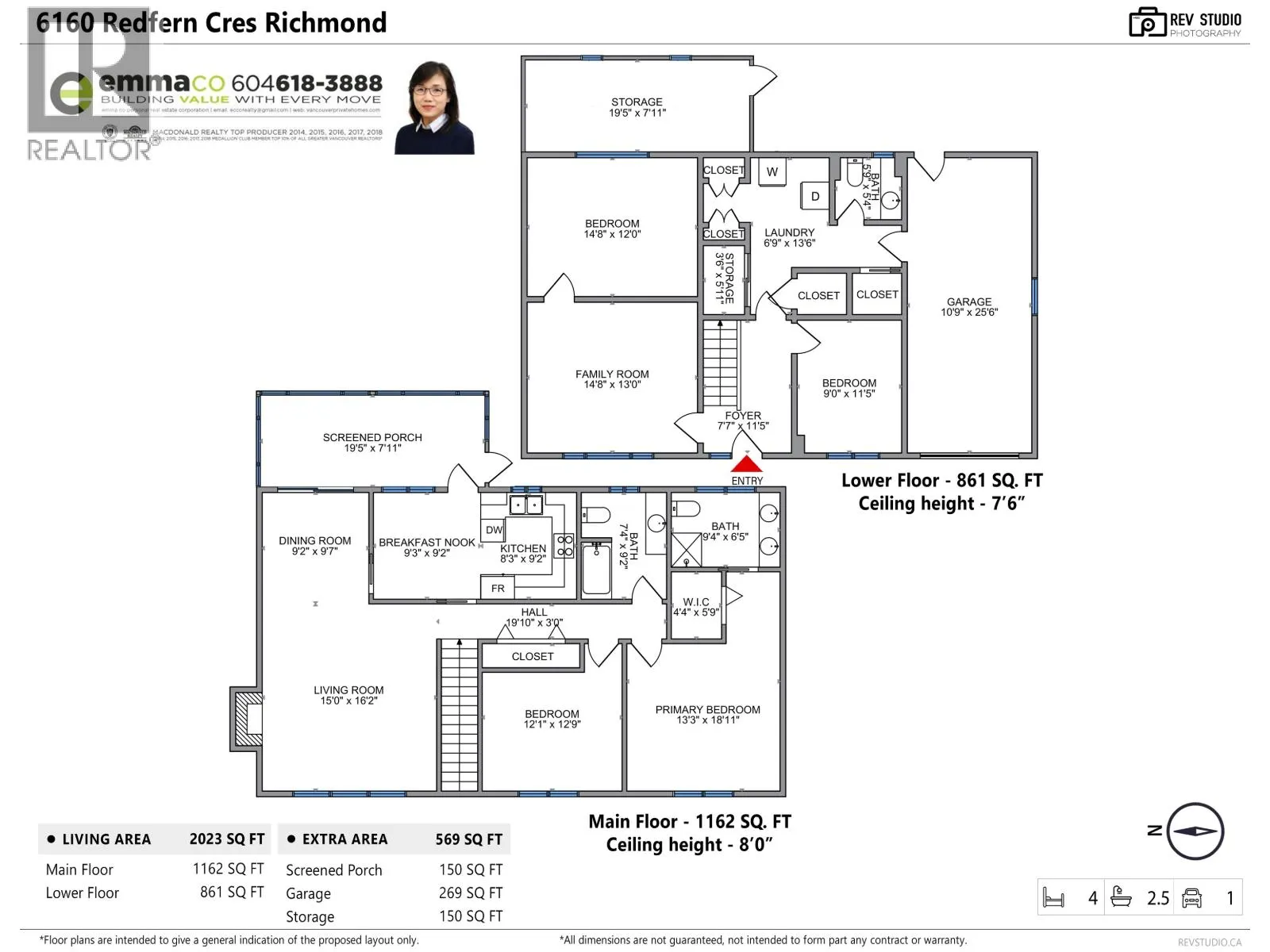 6160 REDFERN CRESCENT