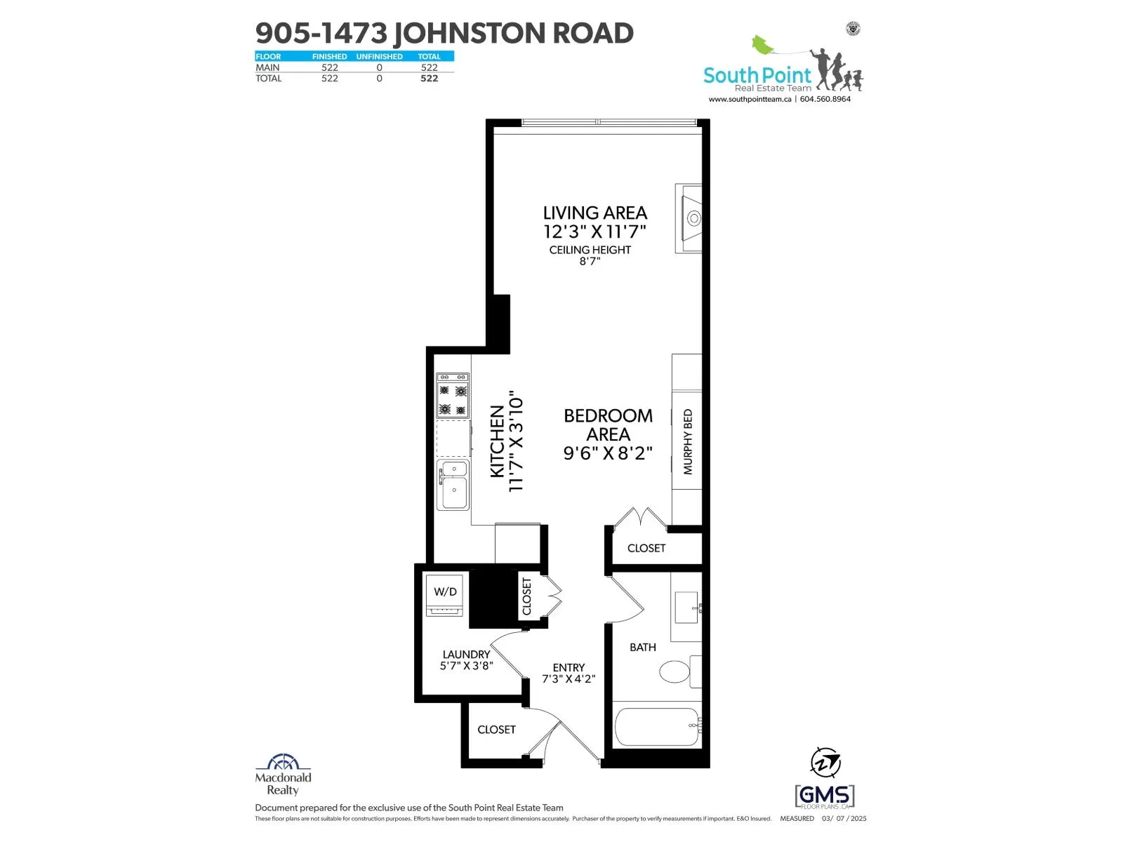 905 1473 JOHNSTON ROAD