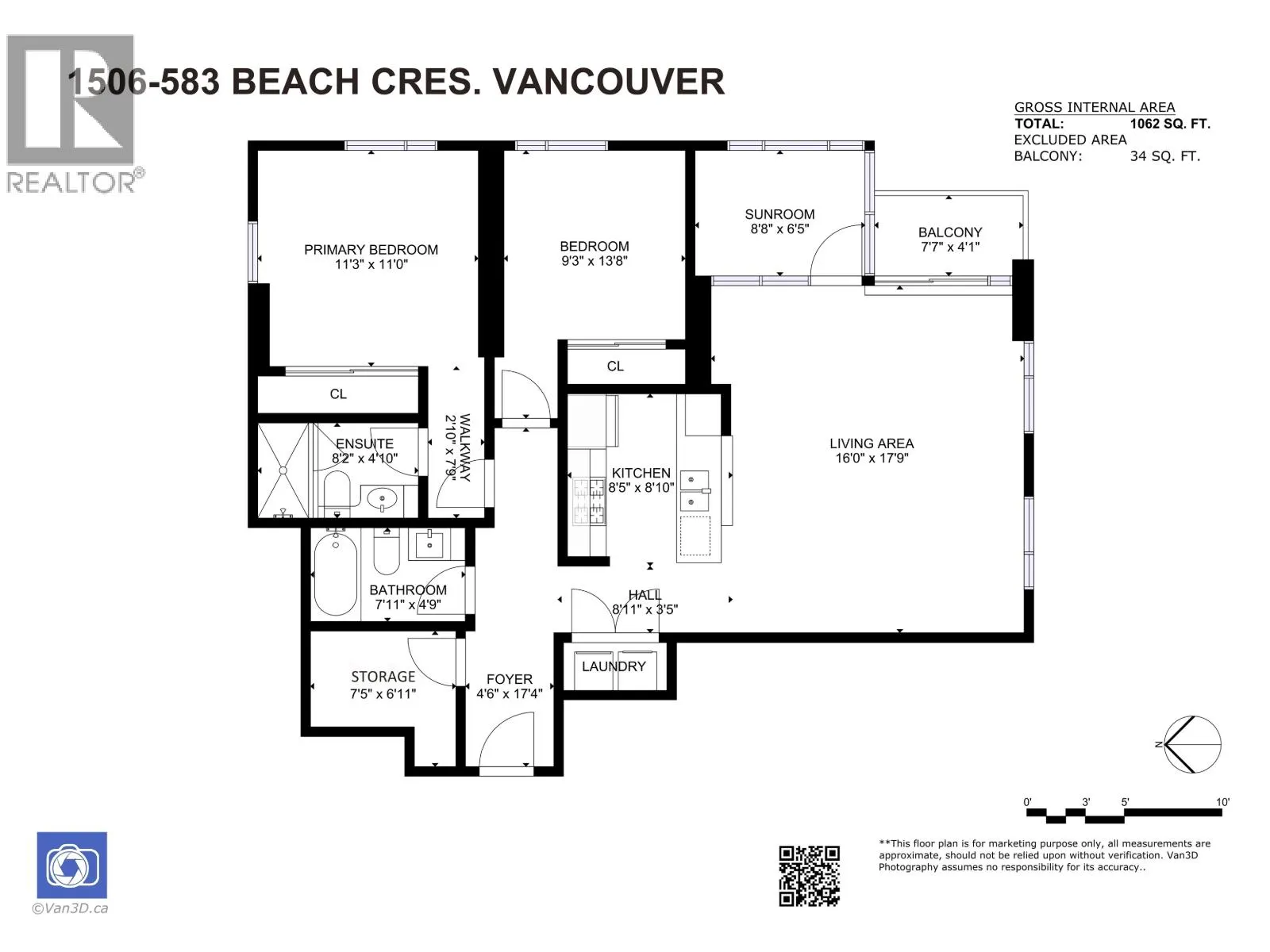 1506 583 BEACH CRESCENT