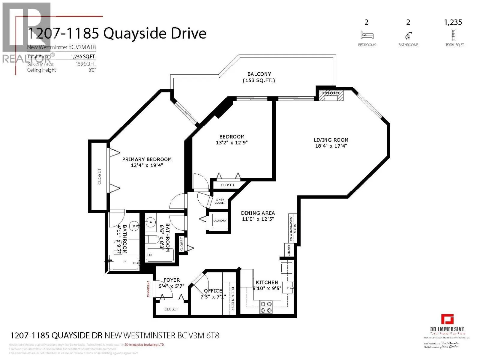 1207 1185 QUAYSIDE DRIVE
