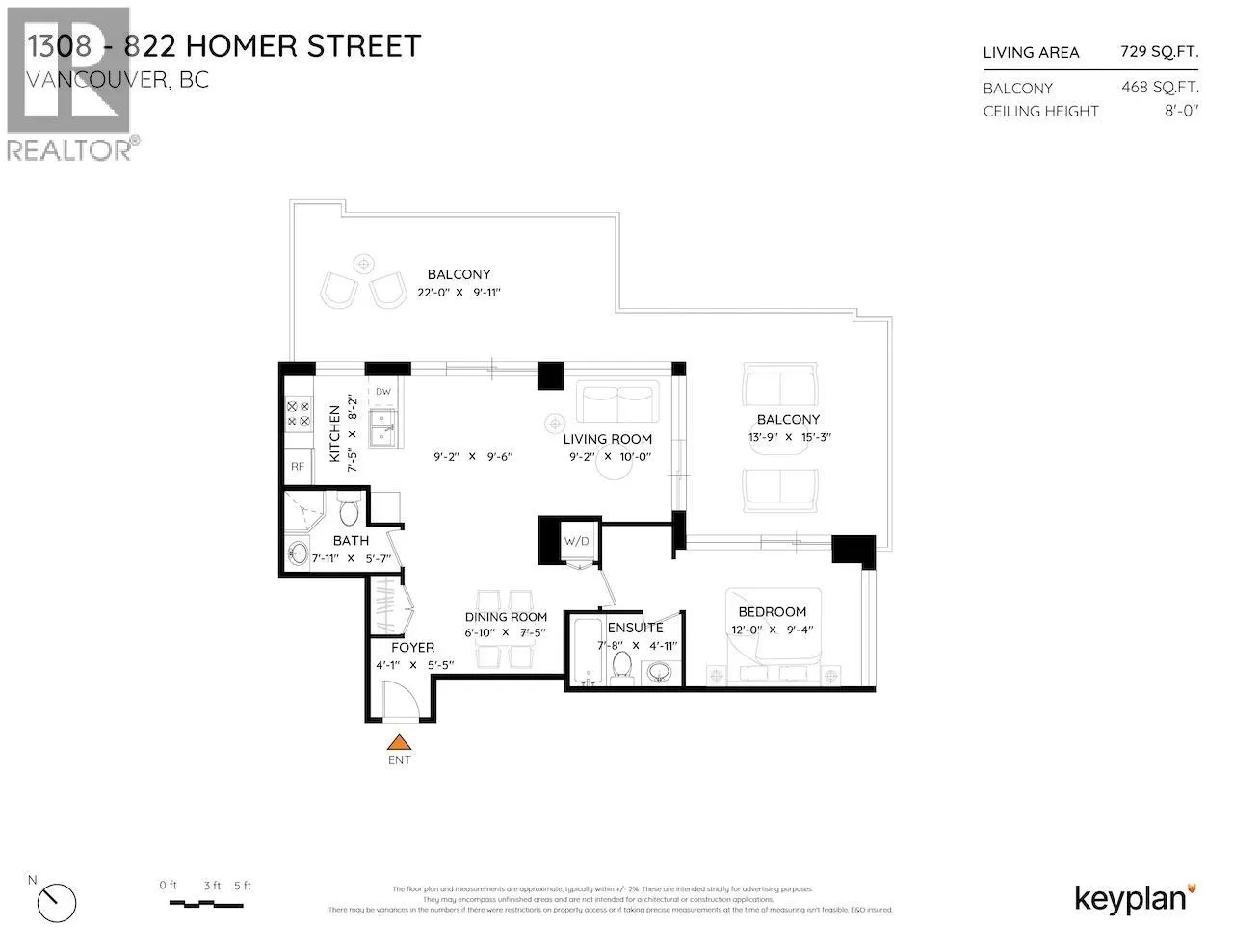 1308 822 HOMER STREET
