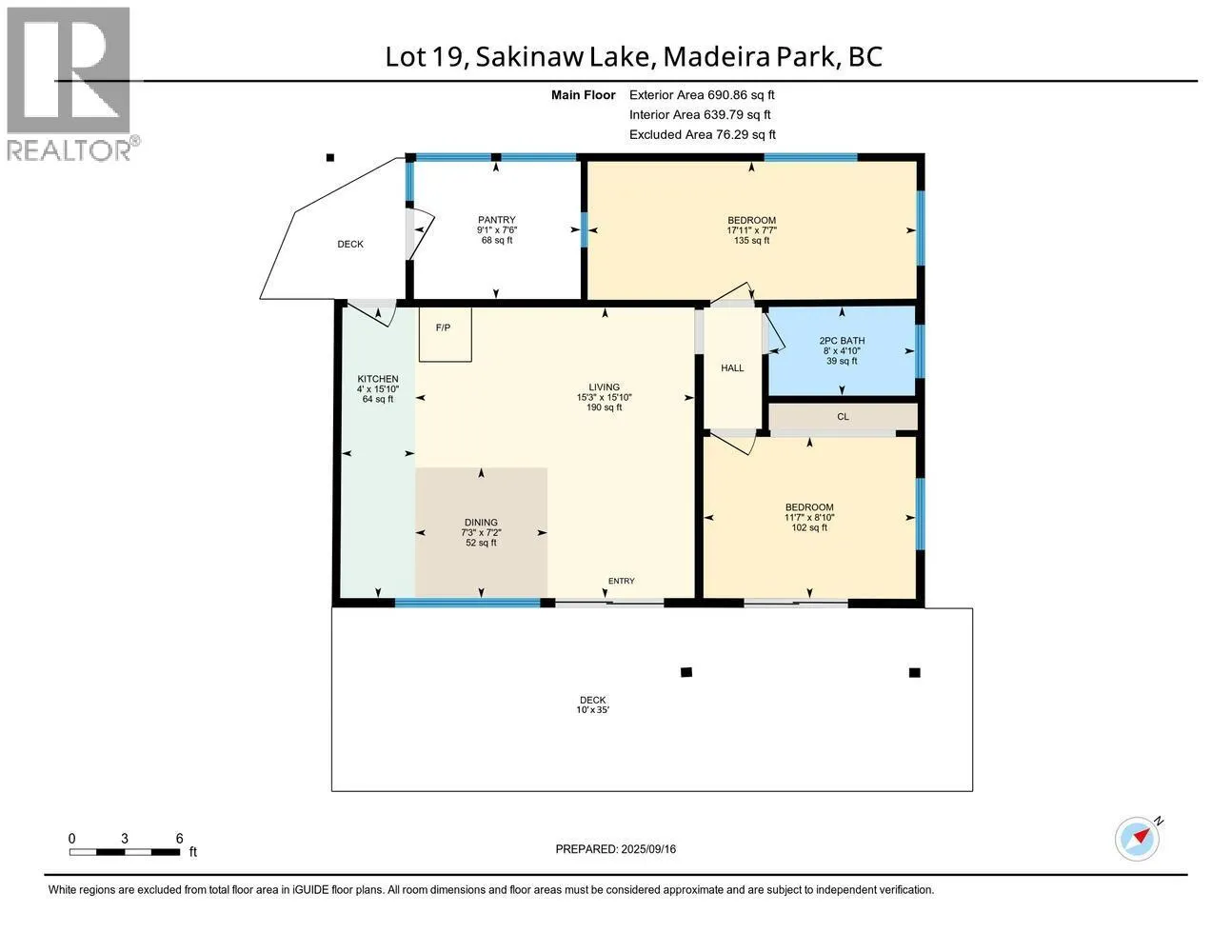 Lot 19 SAKINAW LAKE