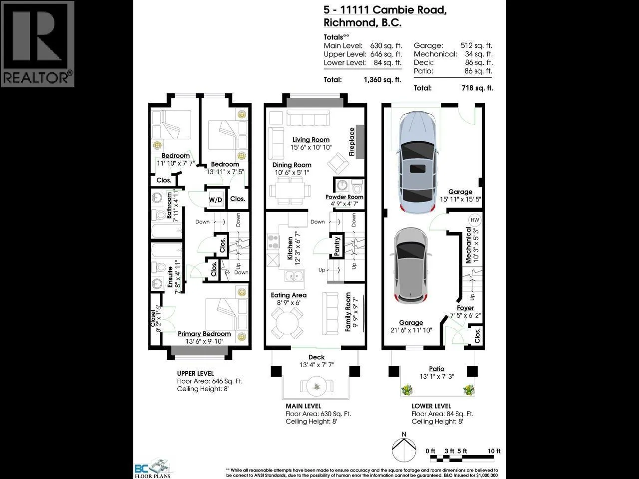 5 11111 CAMBIE ROAD
