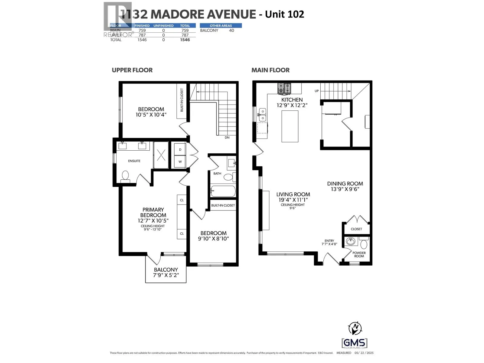 102 1132 MADORE AVENUE