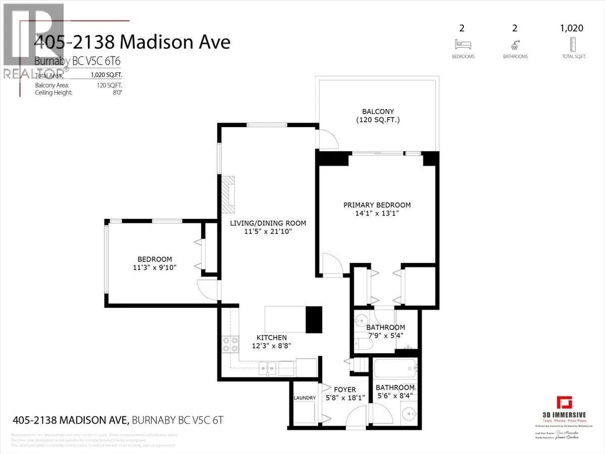 405 2138 MADISON AVENUE