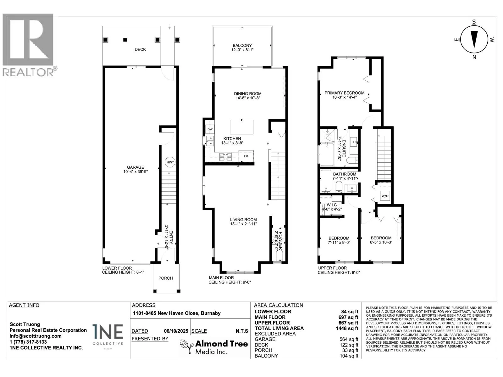 1101 8485 NEW HAVEN CLOSE