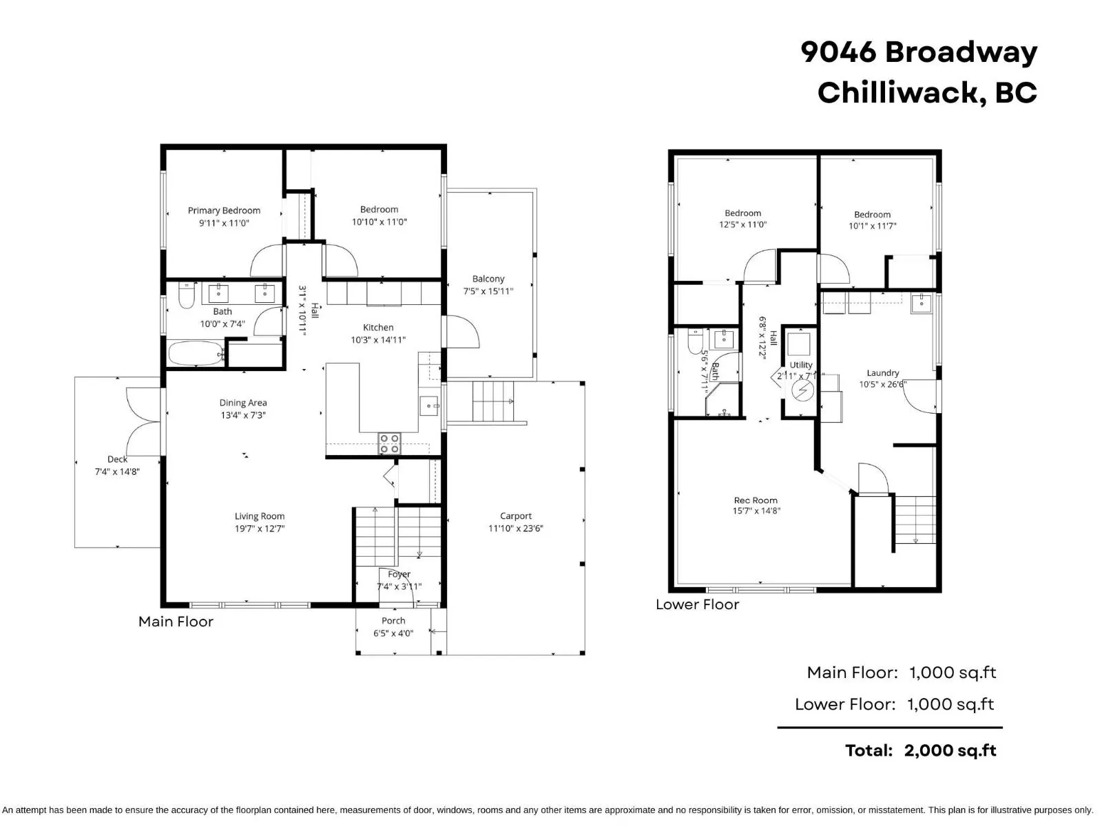 9046 BROADWAY STREET|Chilliwack Proper South