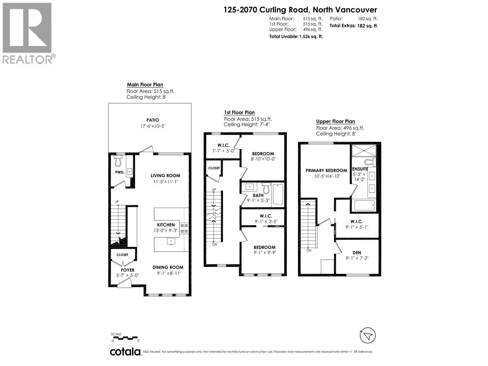 125 2070 CURLING ROAD