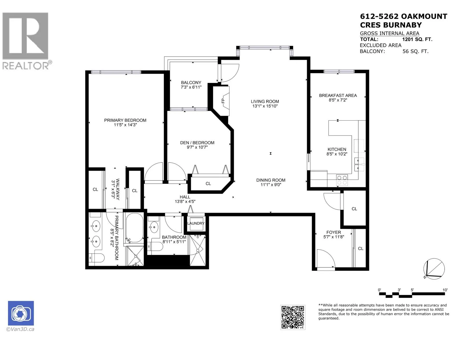 612 5262 OAKMOUNT CRESCENT