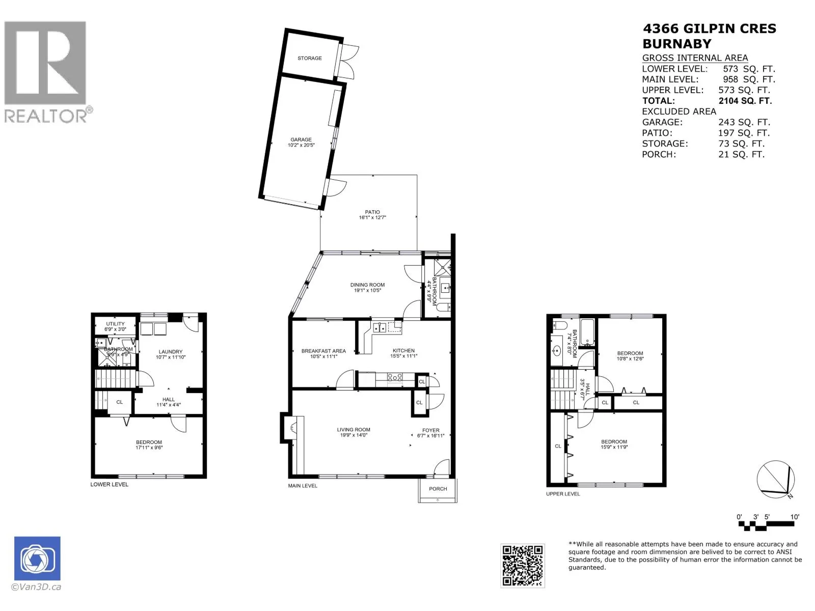 4366 GILPIN CRESCENT