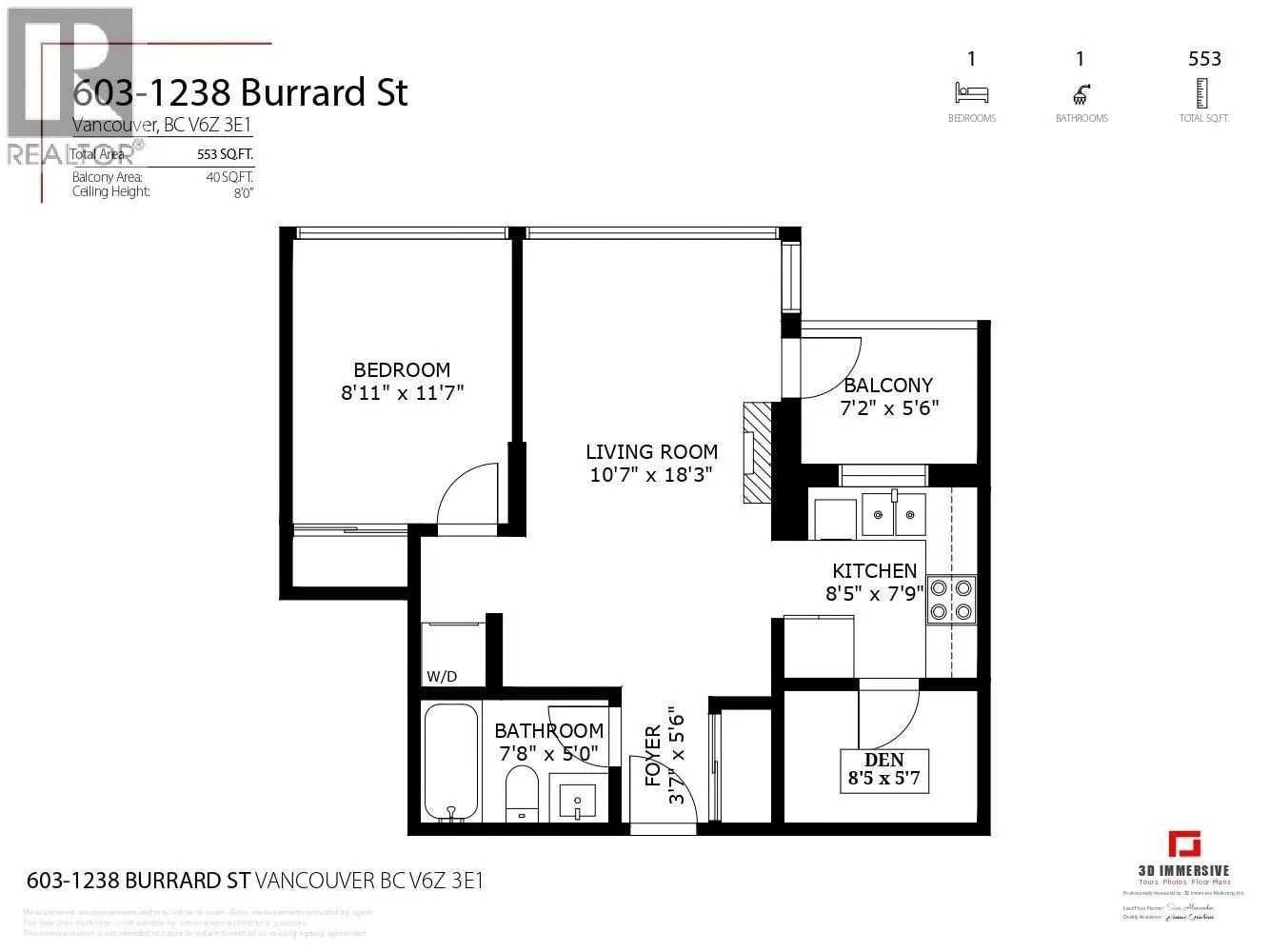 603 1238 BURRARD STREET