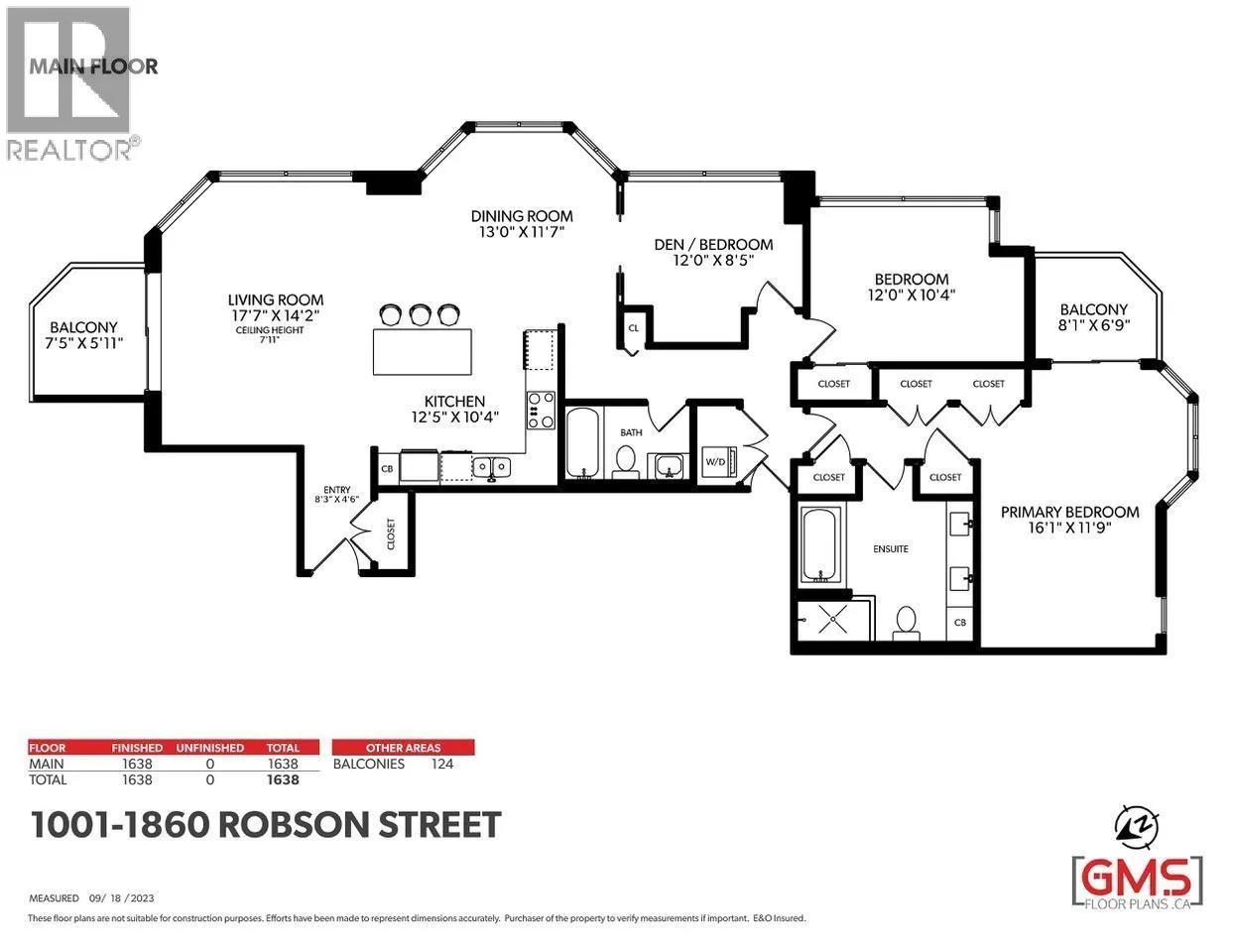 1001 1860 ROBSON STREET