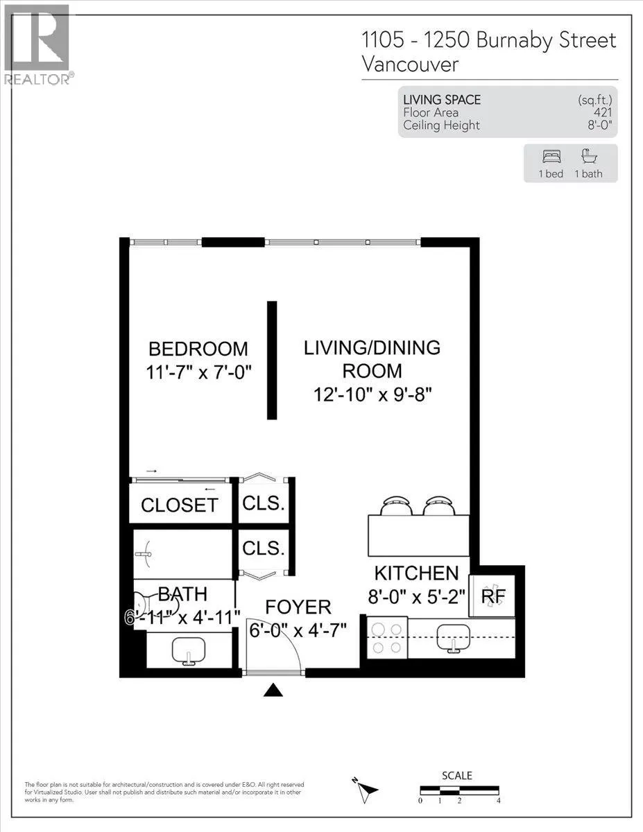 1105 1250 BURNABY STREET