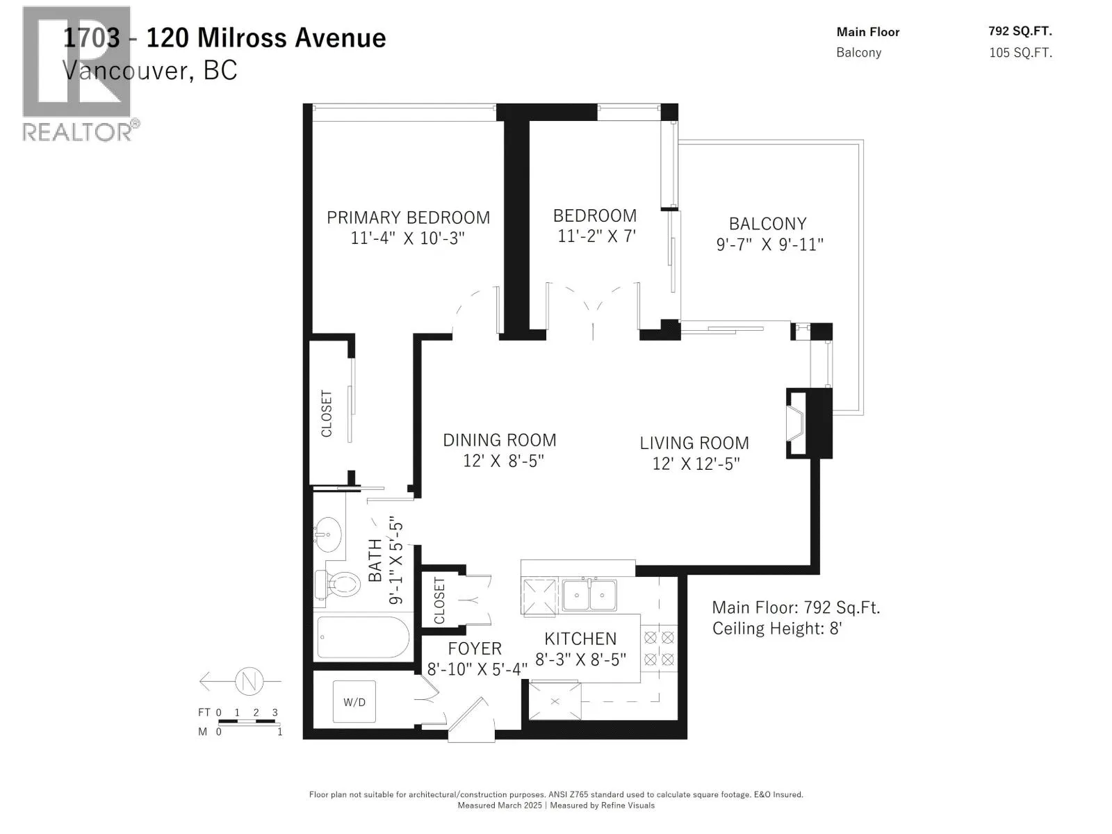 1703 120 MILROSS AVENUE