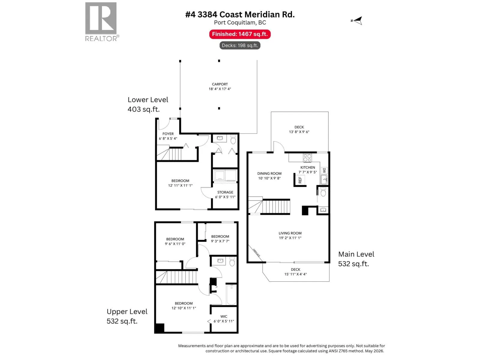 4 3384 COAST MERIDIAN ROAD