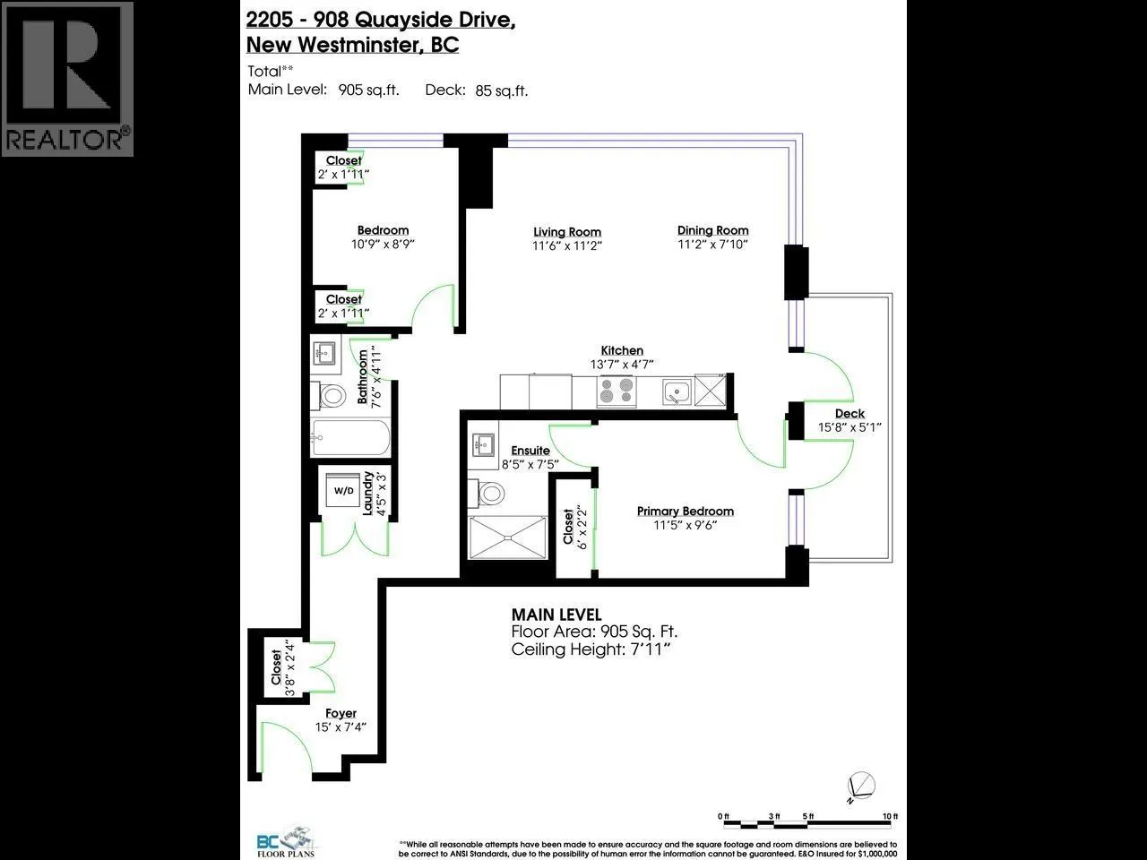 2205 908 QUAYSIDE DRIVE