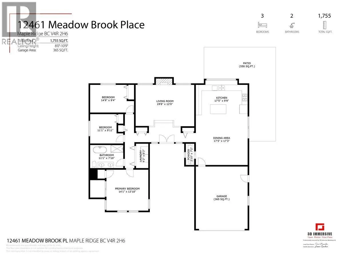 12461 MEADOW BROOK PLACE