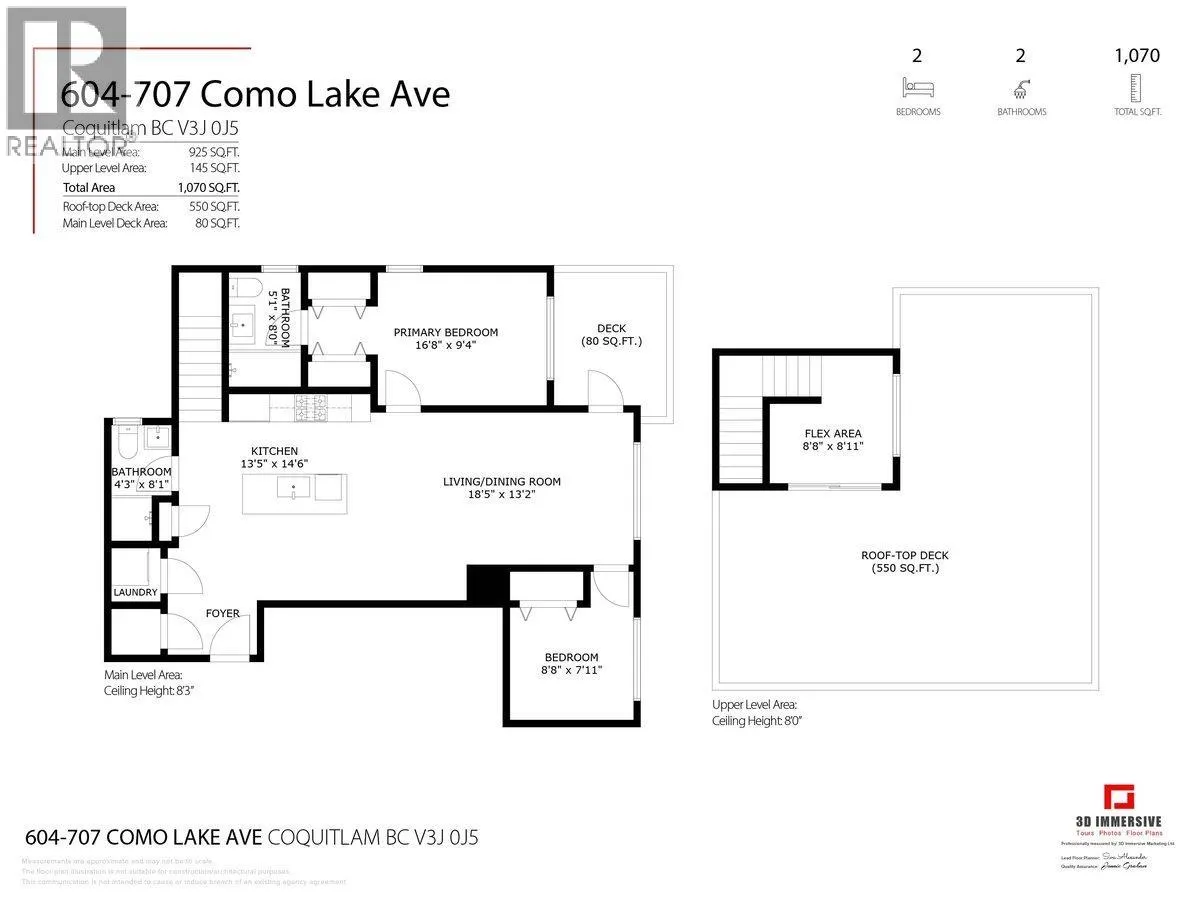 604 707 COMO LAKE AVENUE