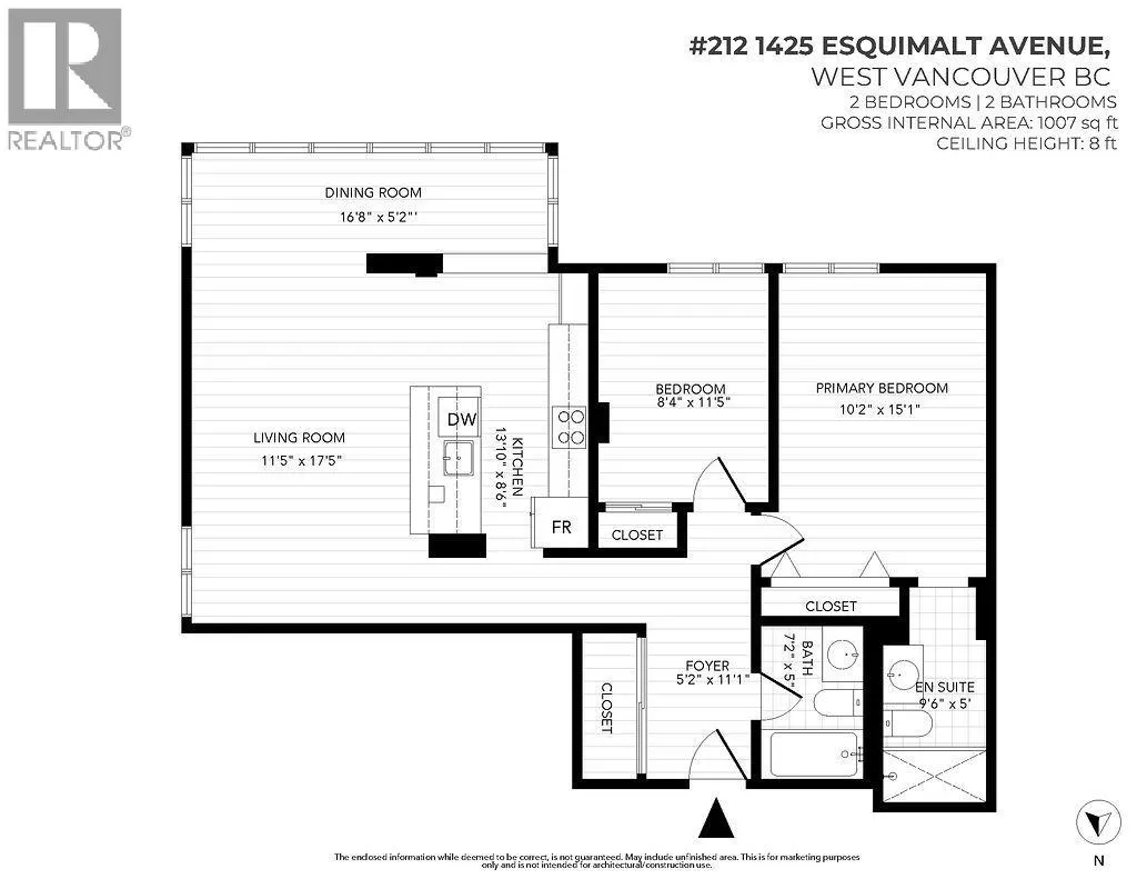 212 1425 ESQUIMALT AVENUE