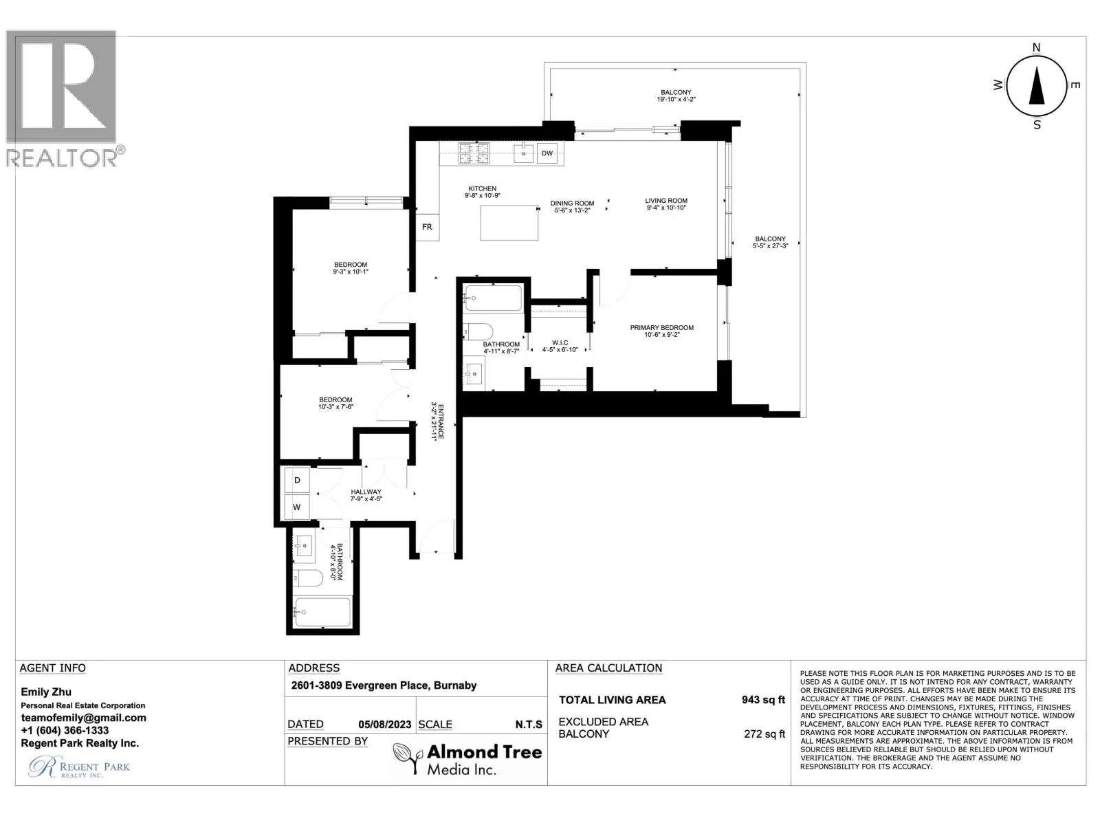 2601 3809 EVERGREEN PLACE