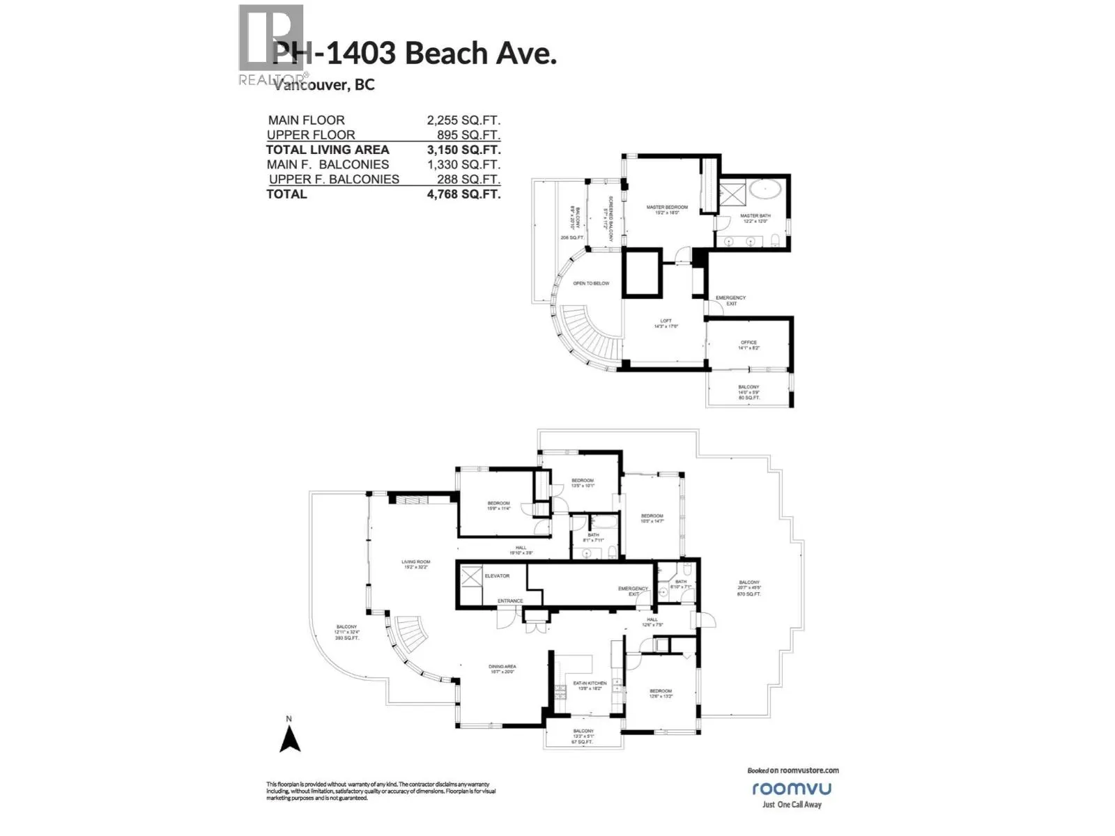 PH 1403 BEACH AVENUE