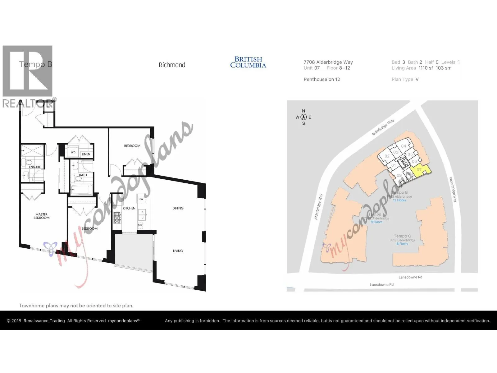1107 7708 ALDERBRIDGE WAY