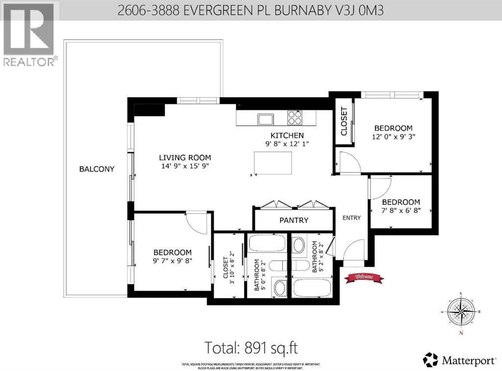 2606 3888 EVERGREEN PLACE