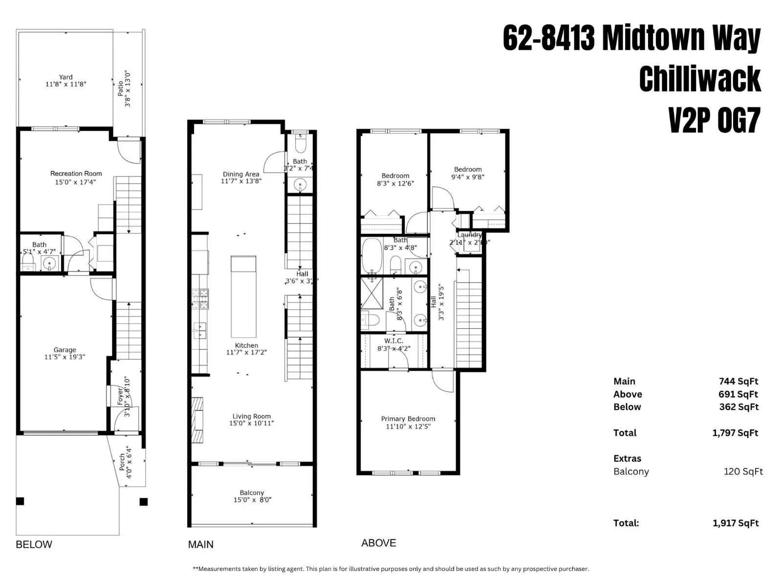 62 8413 MIDTOWN WAY|Chilliwack Proper South