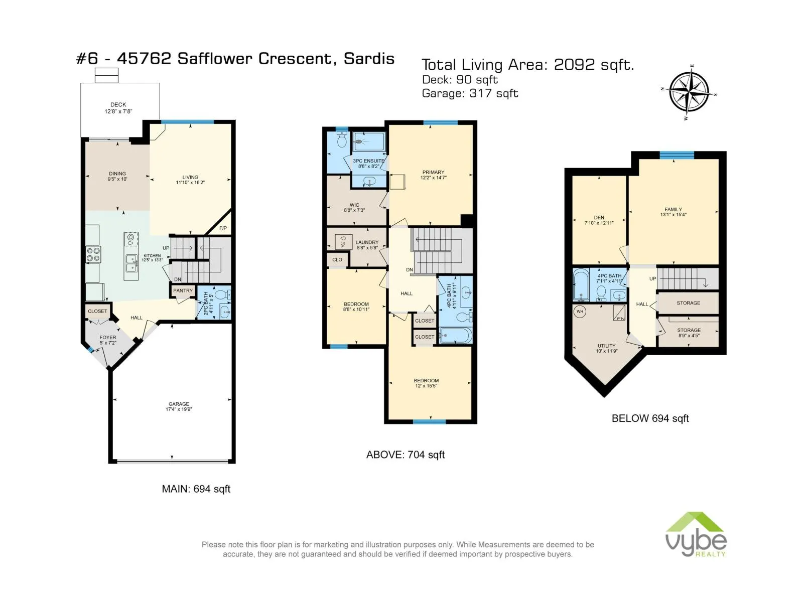 6 45762 SAFFLOWER CRESCENT|Sardis South