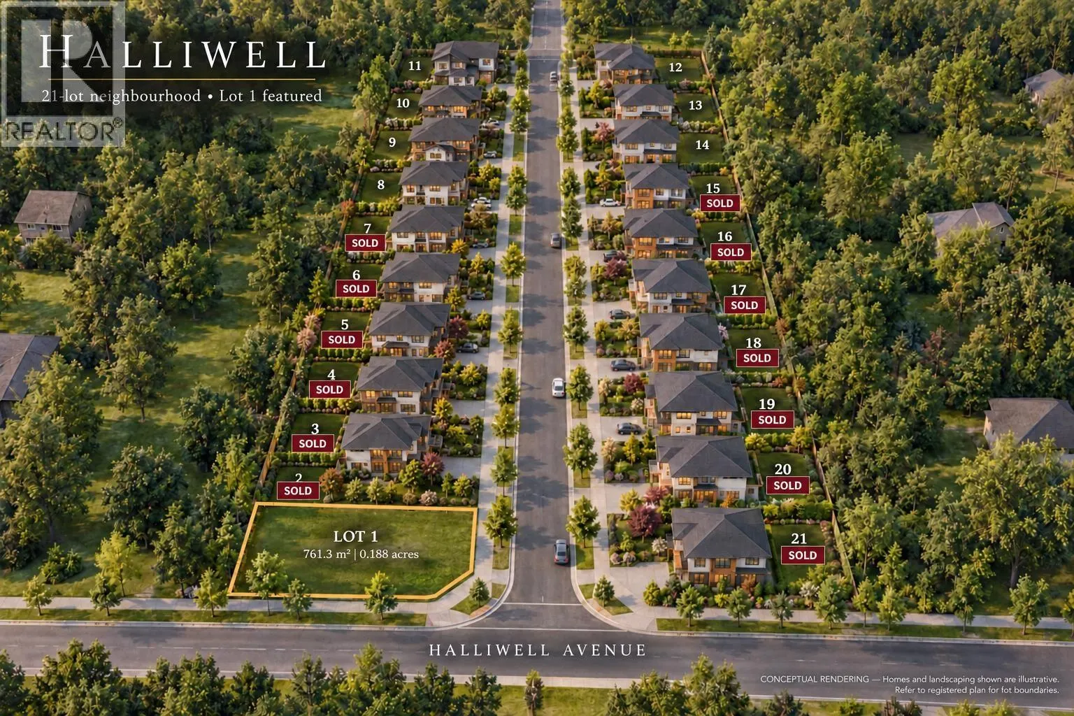 PRP LOT 1 HALLIWELL AVENUE
