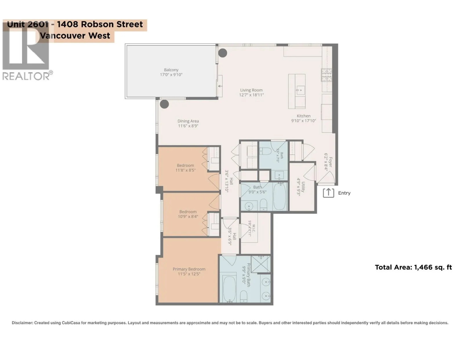 2601 1408 ROBSON STREET