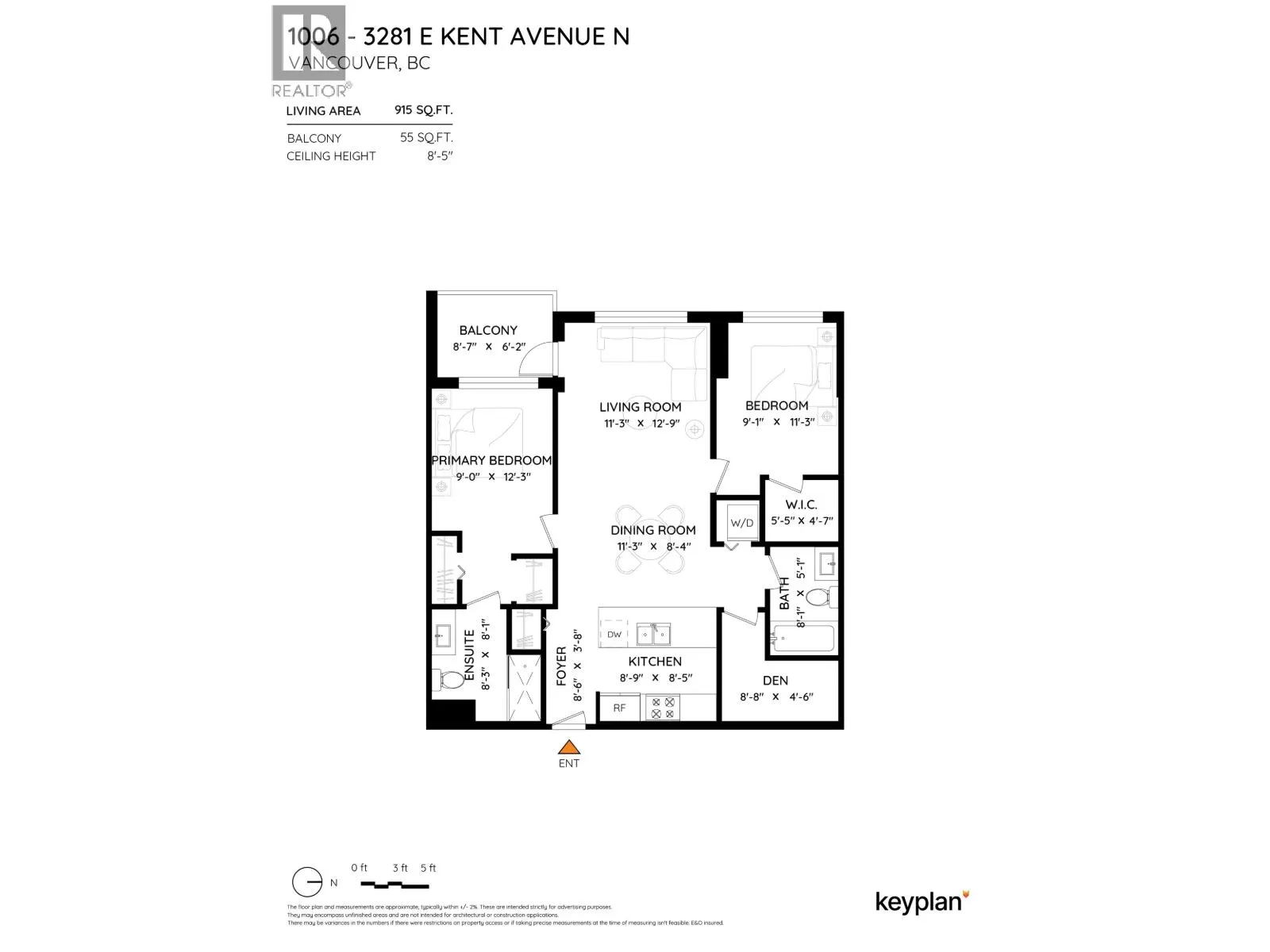1006 3281 E KENT AVENUE NORTH
