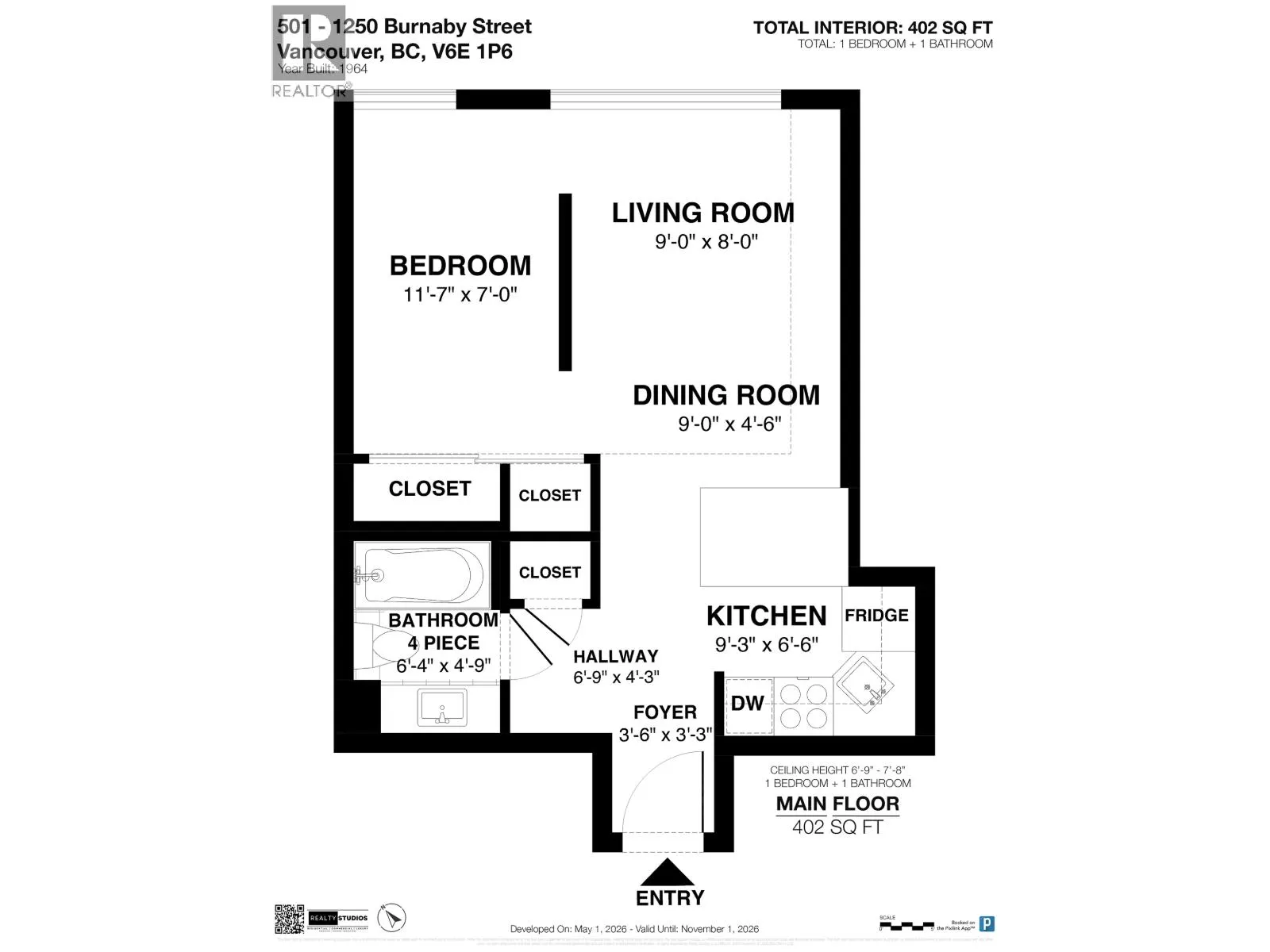 501 1250 BURNABY STREET