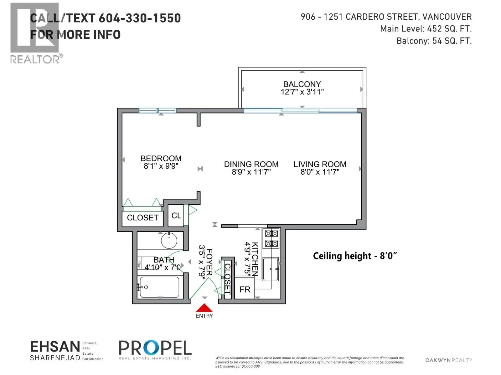 906 1251 CARDERO STREET