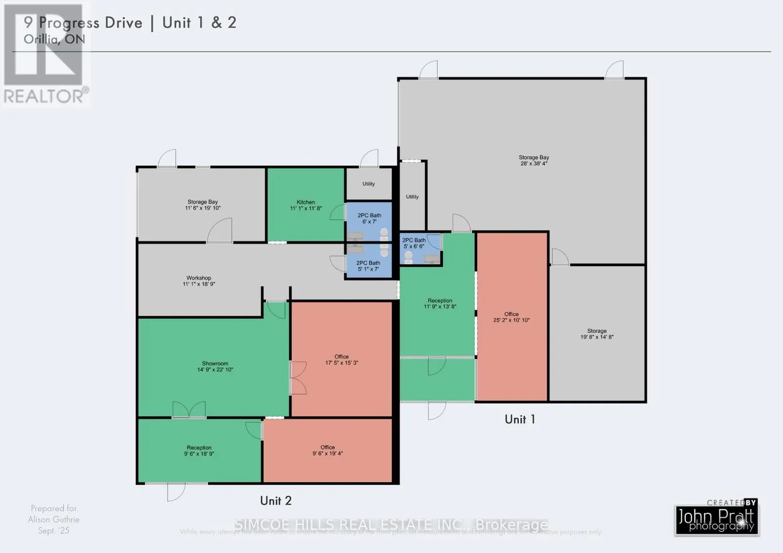 1 & 2 - 9 PROGRESS DRIVE
