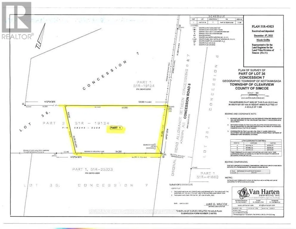 PART LOT 36 CONCESSION 7 NOTTAWASAGA
