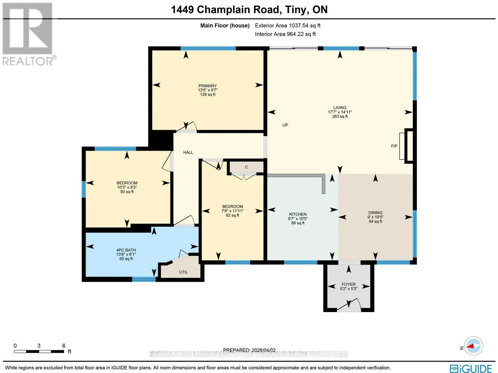 1449 CHAMPLAIN ROAD
