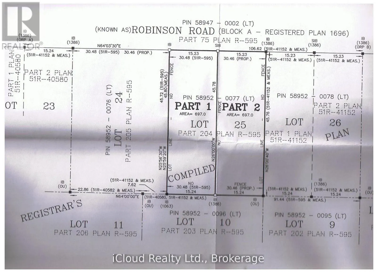 PART 1 - LOT 25 ROBINSON ROAD
