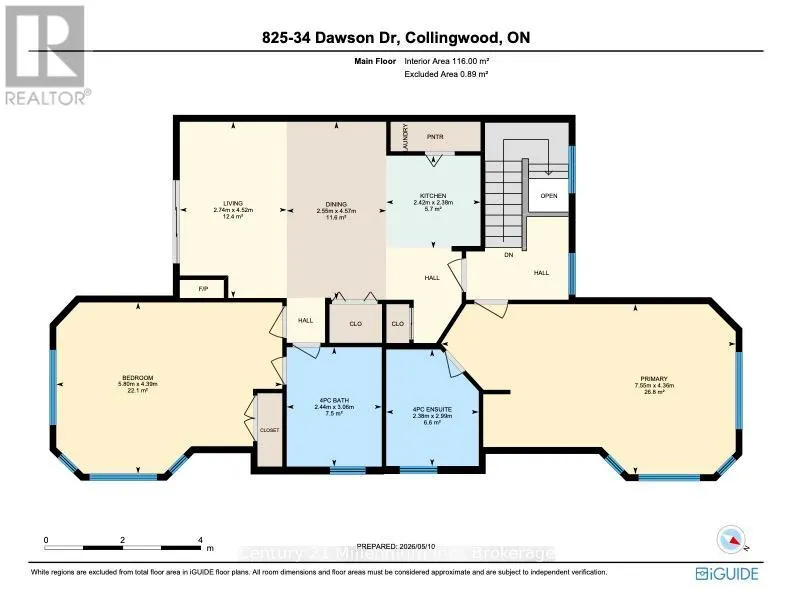 825 - 34 DAWSON DRIVE #825