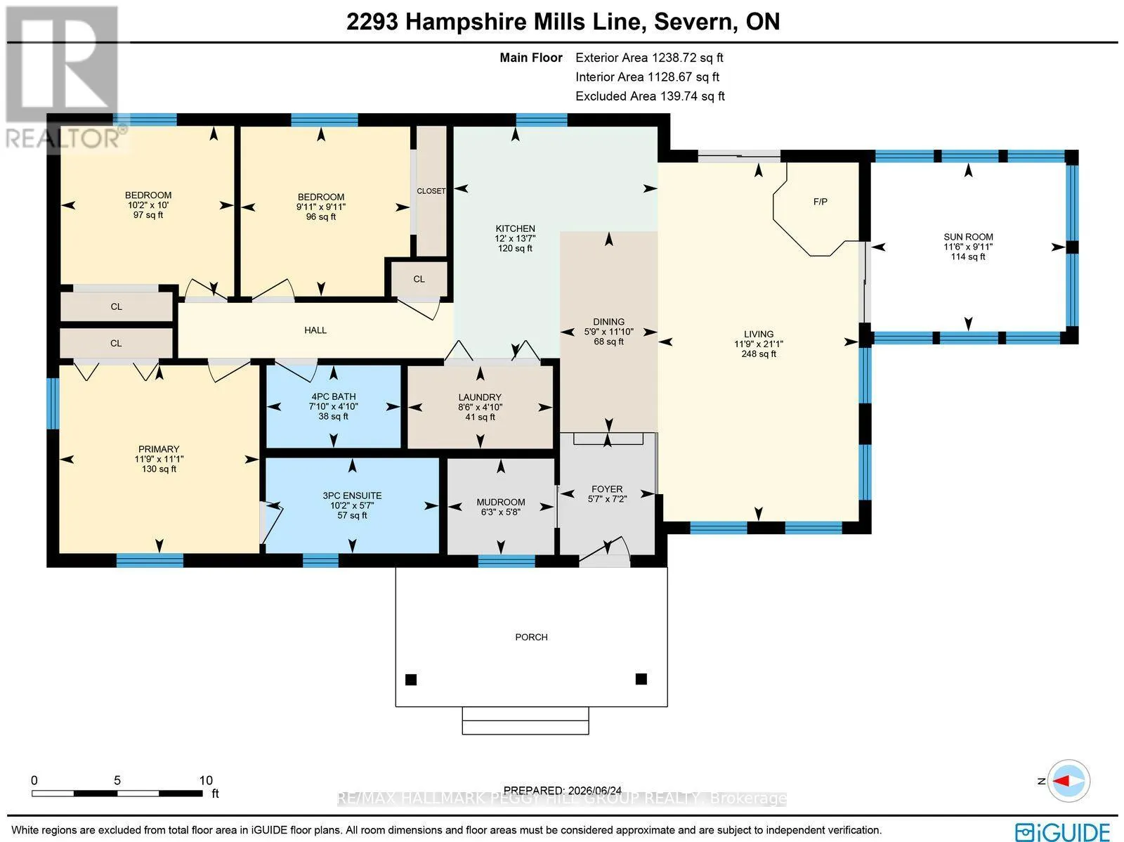 2293 HAMPSHIRE MILLS LINE