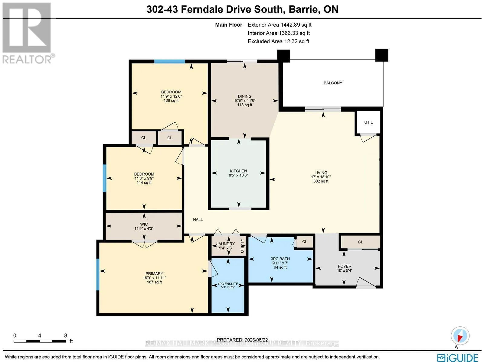 302 - 43 FERNDALE DRIVE S