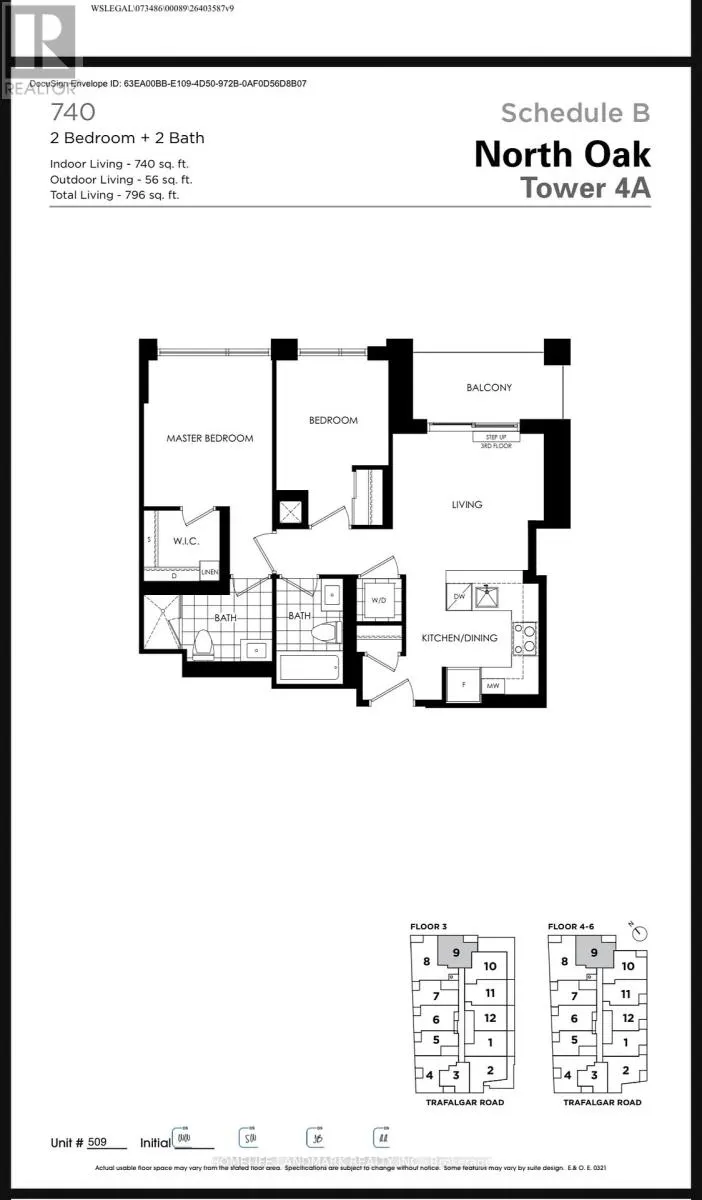509 - 3079 TRAFALGAR ROAD