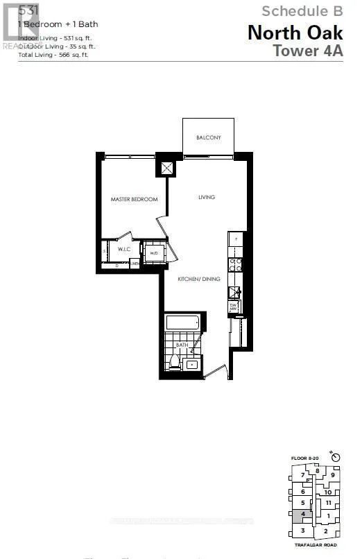 1104 - 3079 TRAFALGAR ROAD