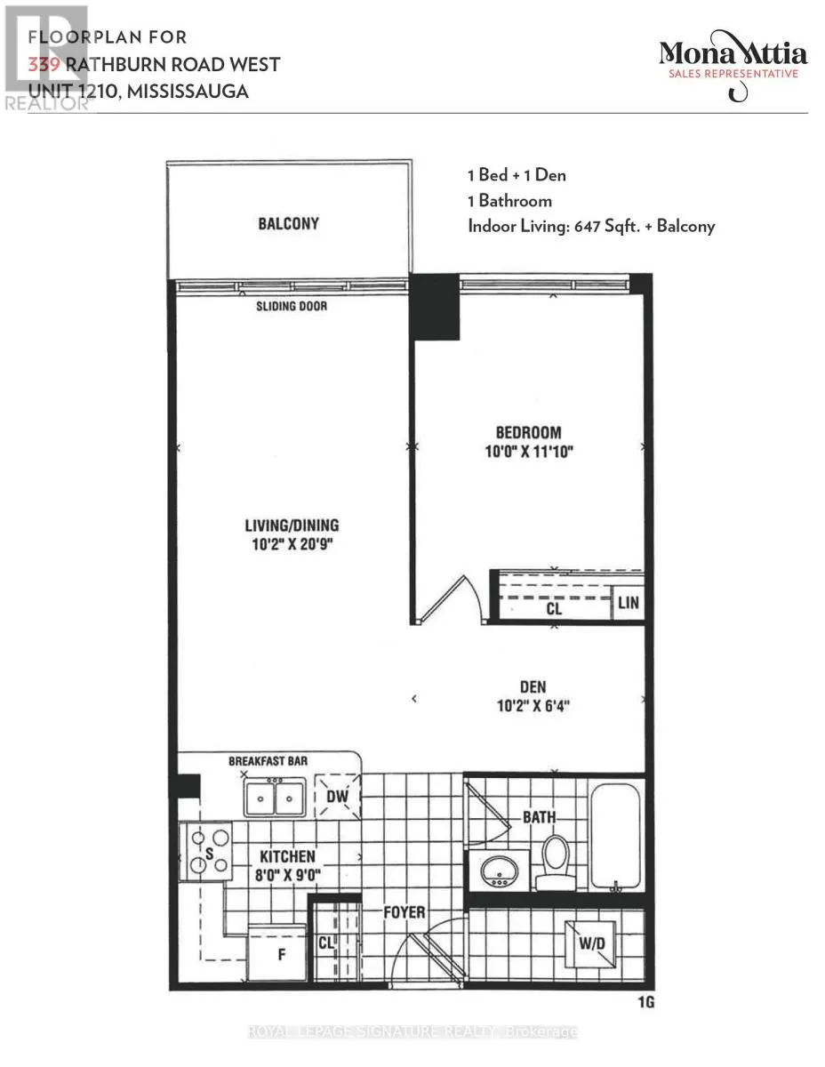 1210 - 339 RATHBURN ROAD W