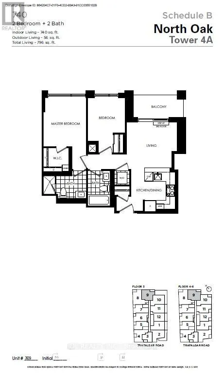 309 - 3079 TRAFALGAR ROAD E