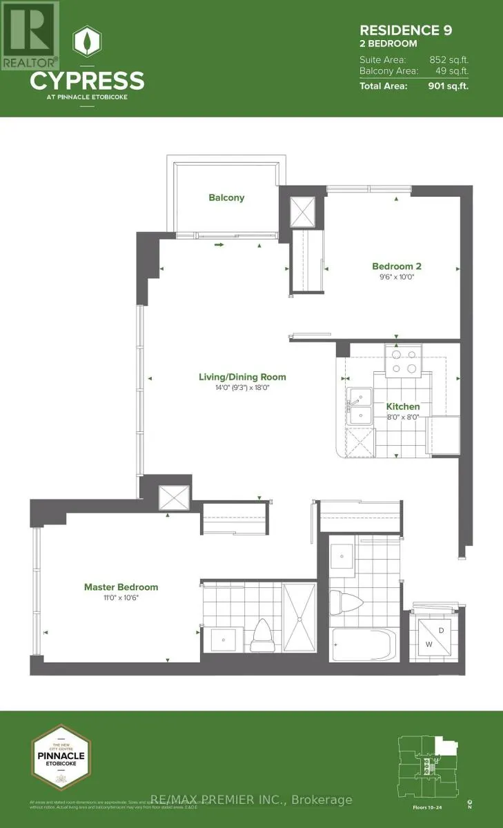 2409 - 50 THOMAS RILEY ROAD